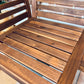 Teak Corner Chair