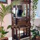 The Tolstoy Mirrored Hall Tree