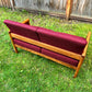 The Maroon MCM Loveseat