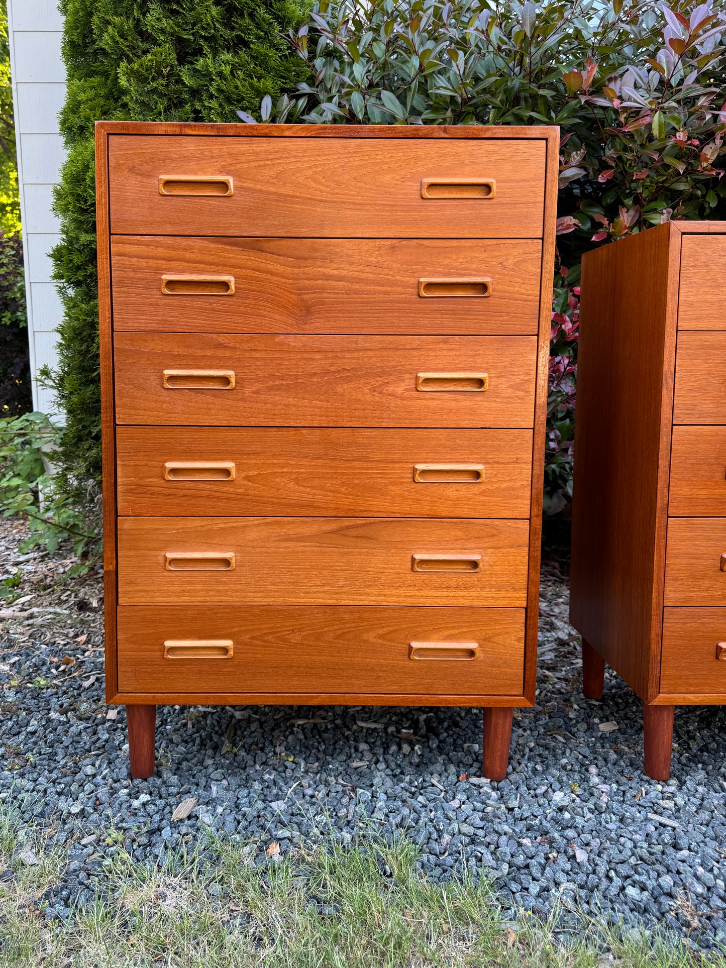 Vintage Teak Dresser Set