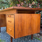 Vintage Executive Teak Desk