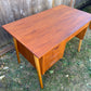 Vintage 4 Drawer Teak Desk