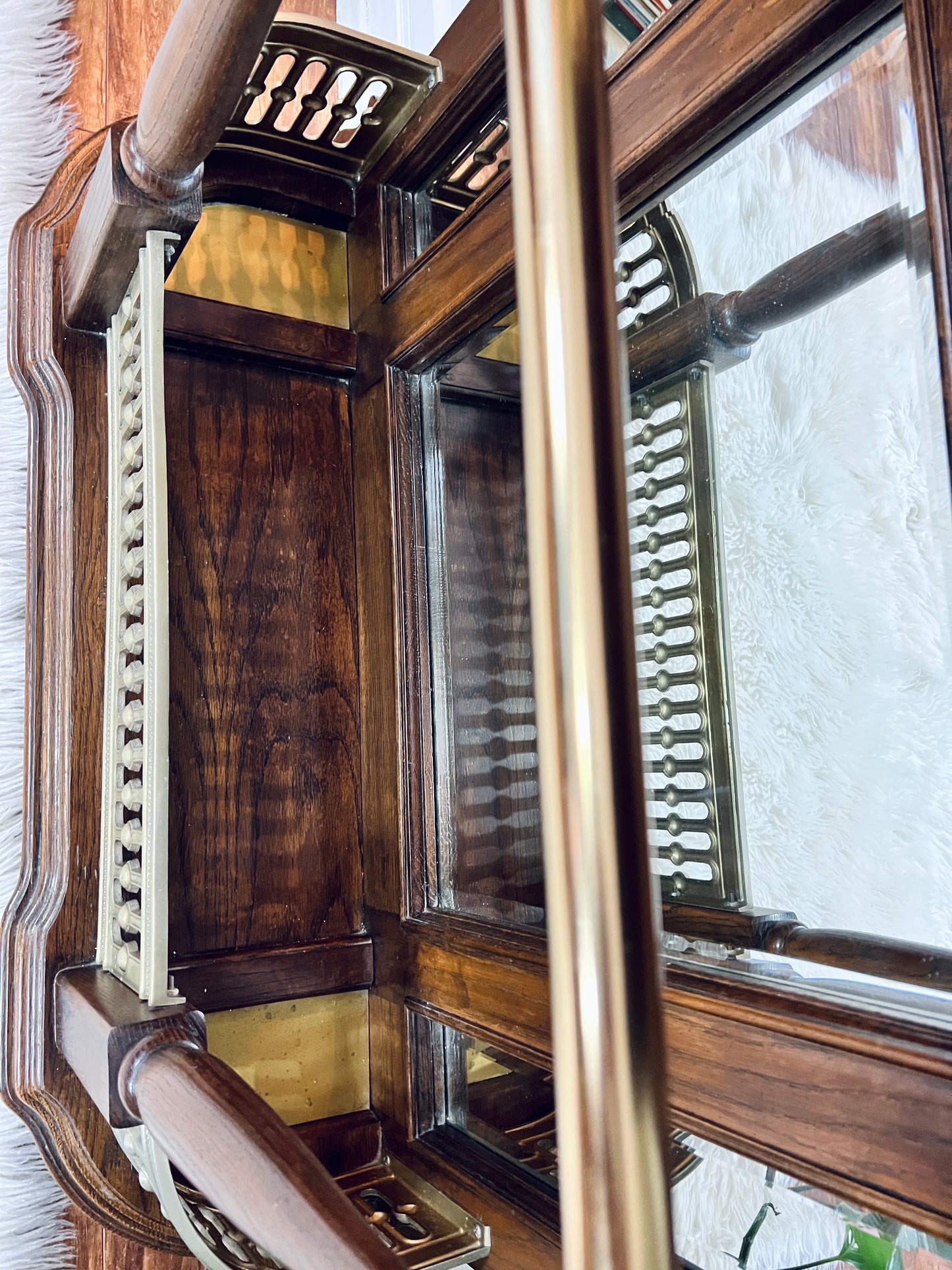 The Tolstoy Mirrored Hall Tree