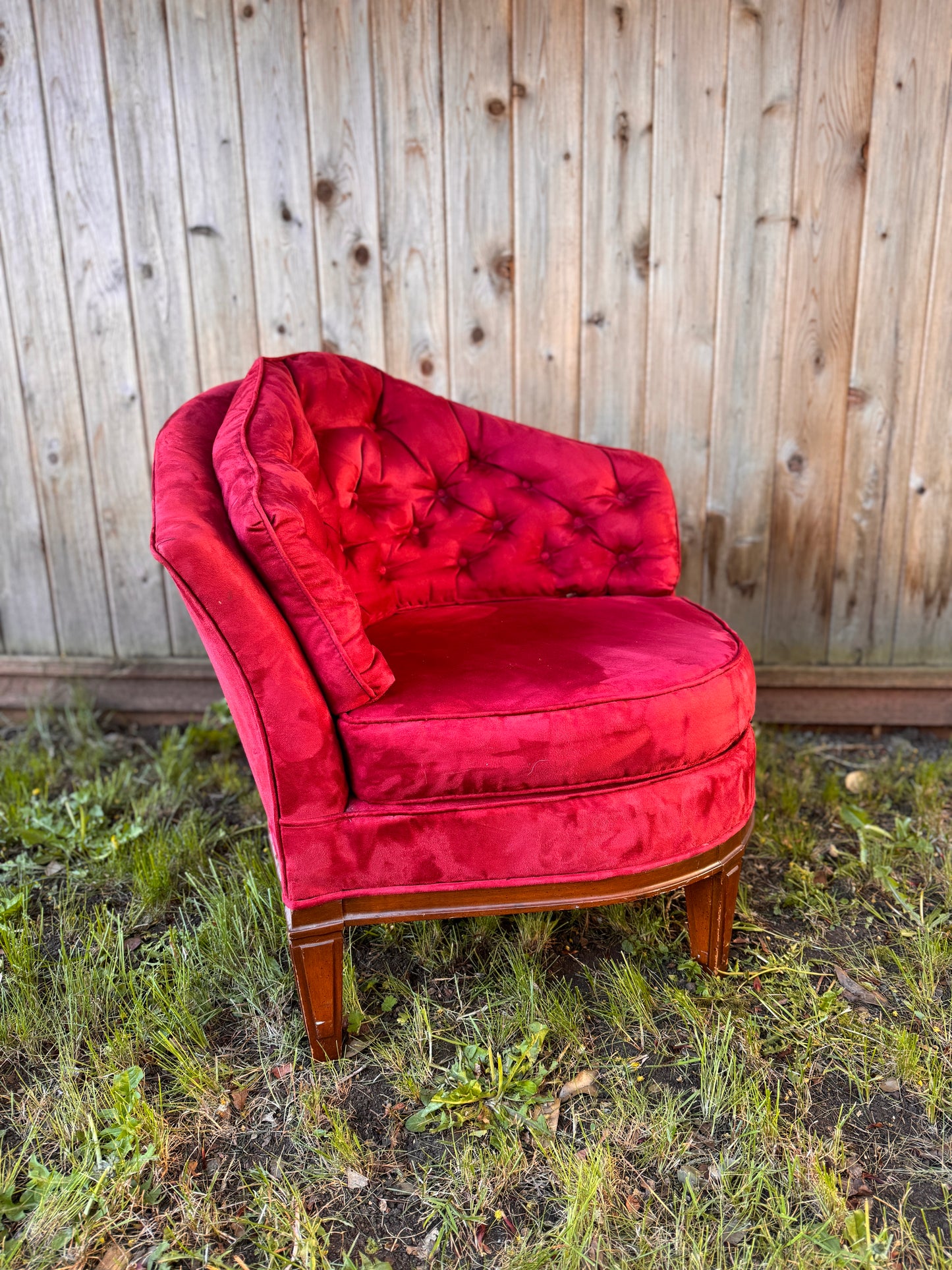 The Red Wine Armchair