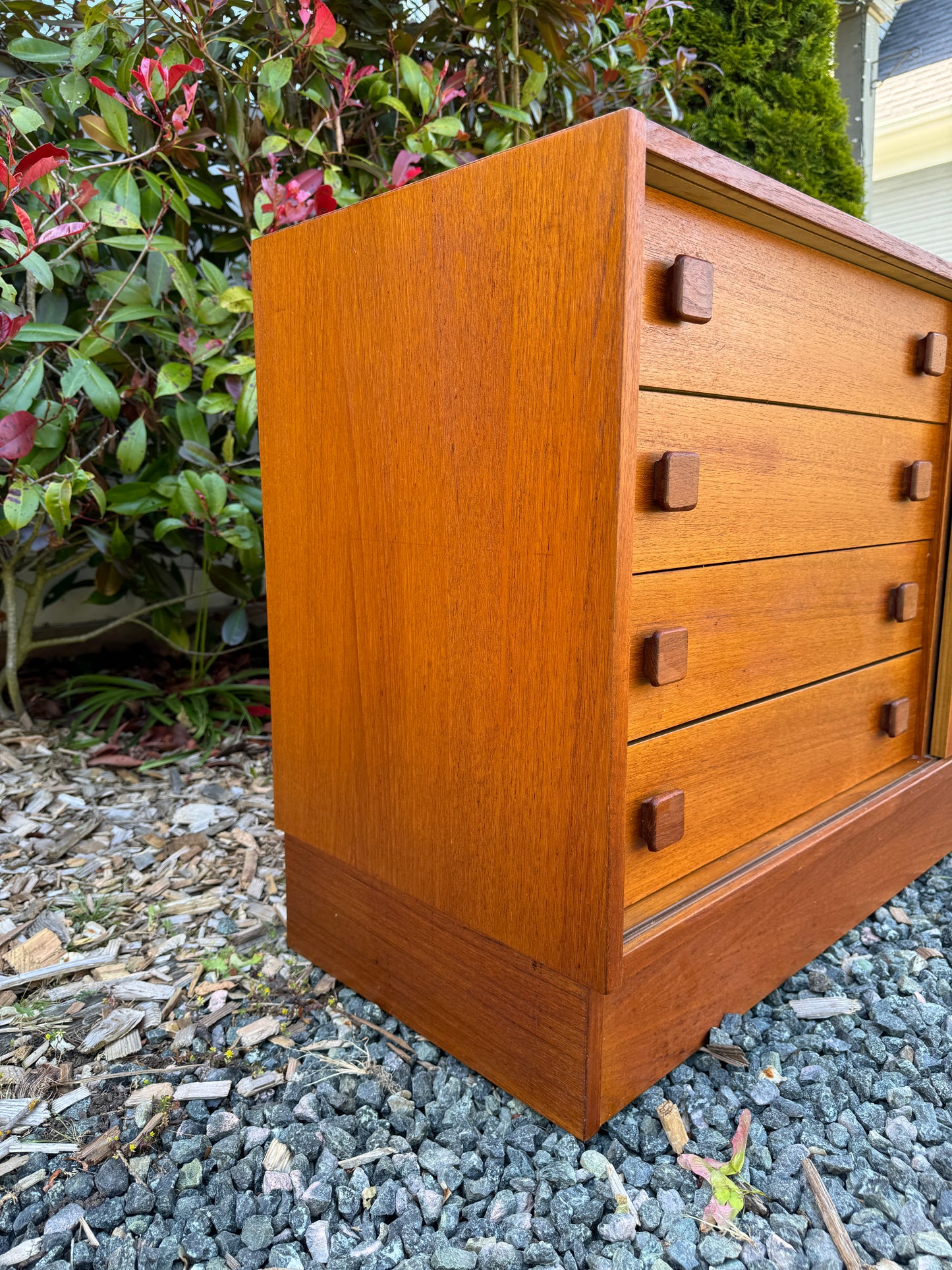 Domino Teak Credenza Dresser