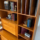Vintage Domino Mobler Danish Teak Bookcase & Cabinet