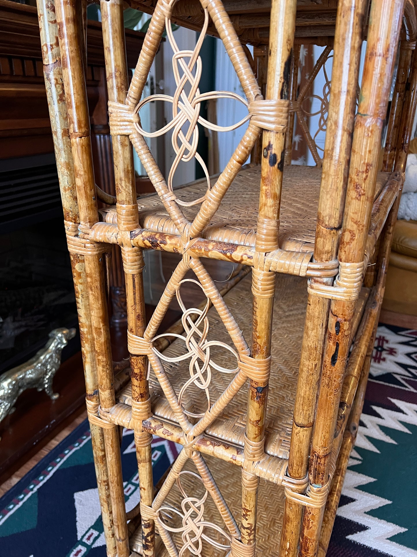 The Rattan Wicker Shelf