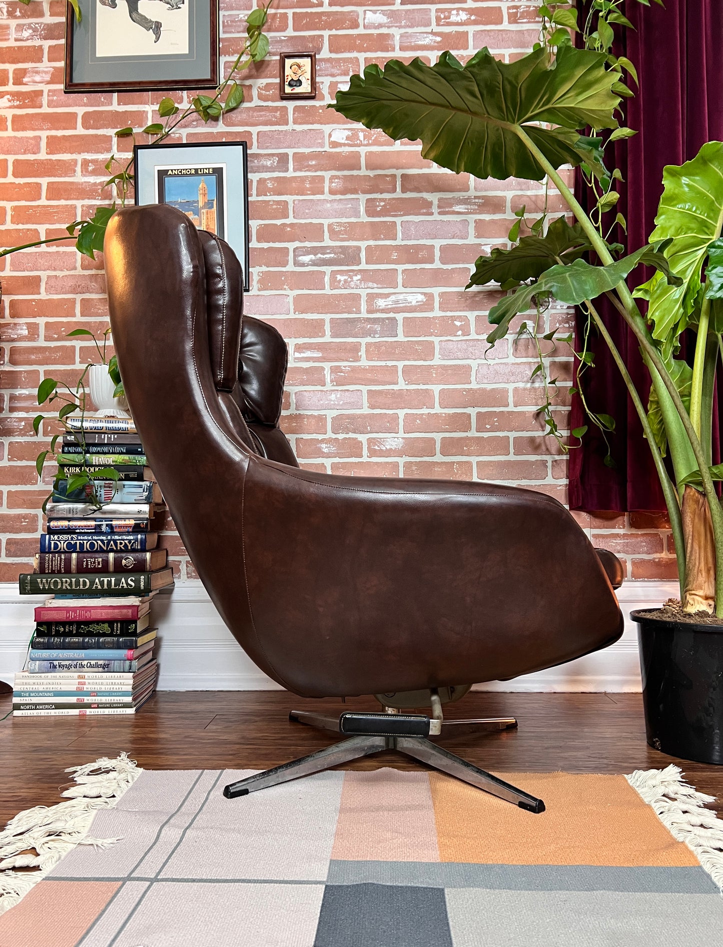 The Brown Derby Egg Chair