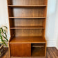 Vintage Danish Teak Bookshelf & Cabinet