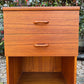 Vintage Teak Bedside Table