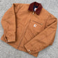 brown carhartt detroit jacket 