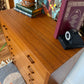 Vintage Teak 6 Drawer Dresser