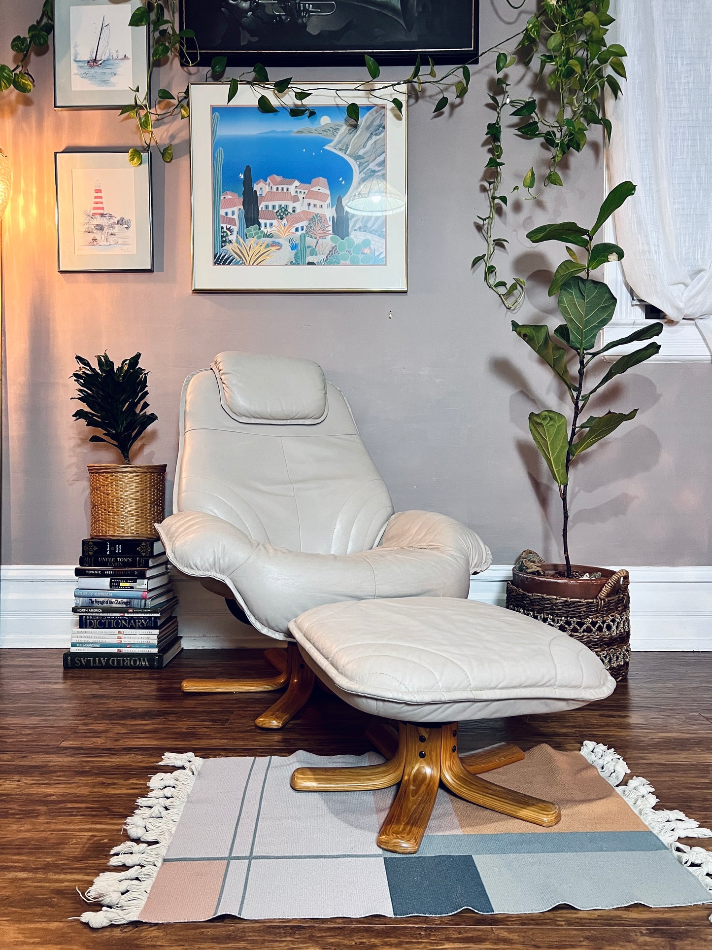The Kaffe Recliner & Ottoman