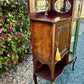 Stunning Antique Mahogany Music Cabinet