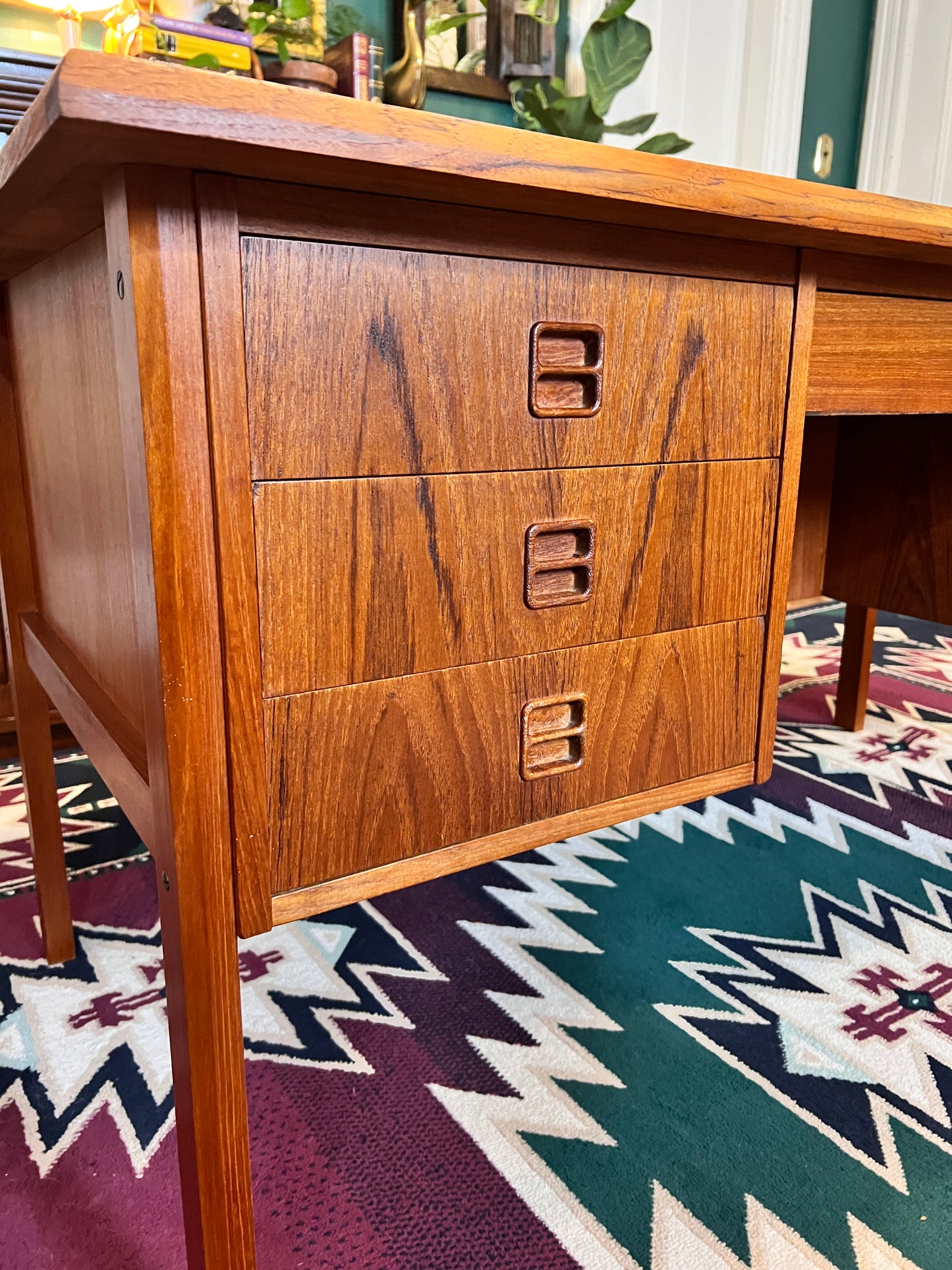 The Mobius Danish Teak Desk