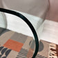 The Marcelo Glass Side Table