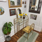 Vintage Regency Brass Vanity Set
