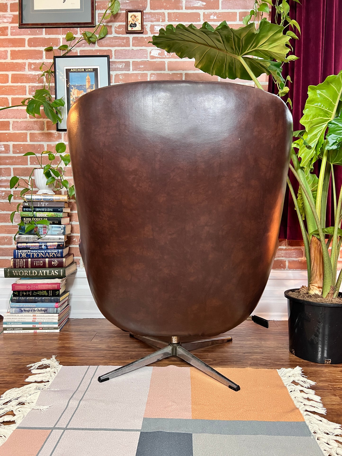 The Brown Derby Egg Chair