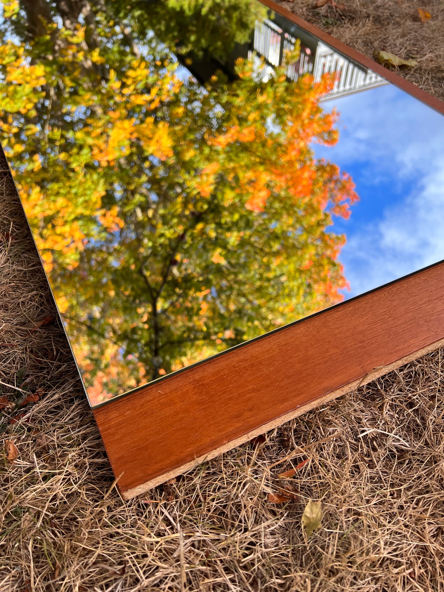 The Anna Teak Mirror