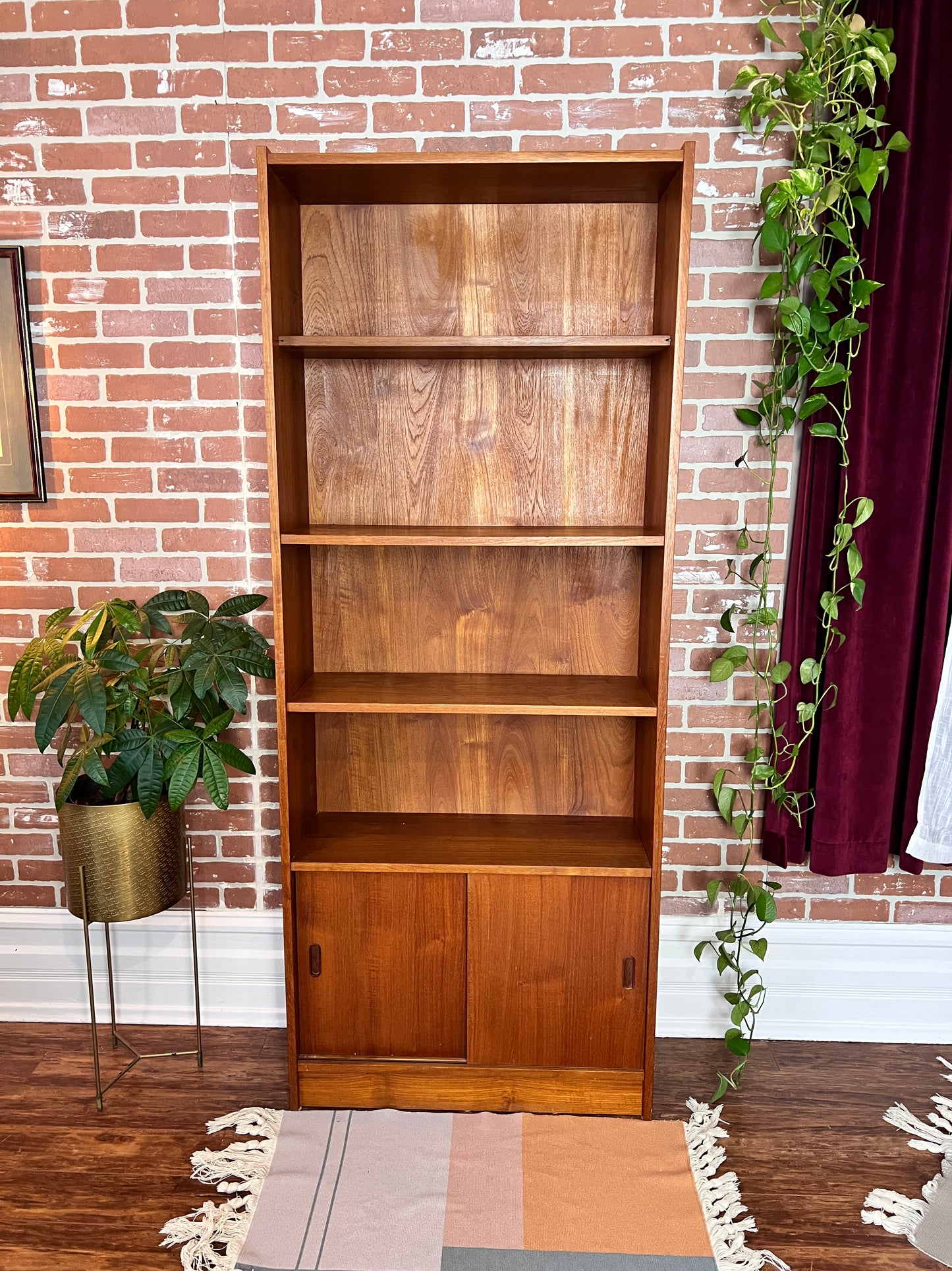The Emil Danish Teak Bookcase
