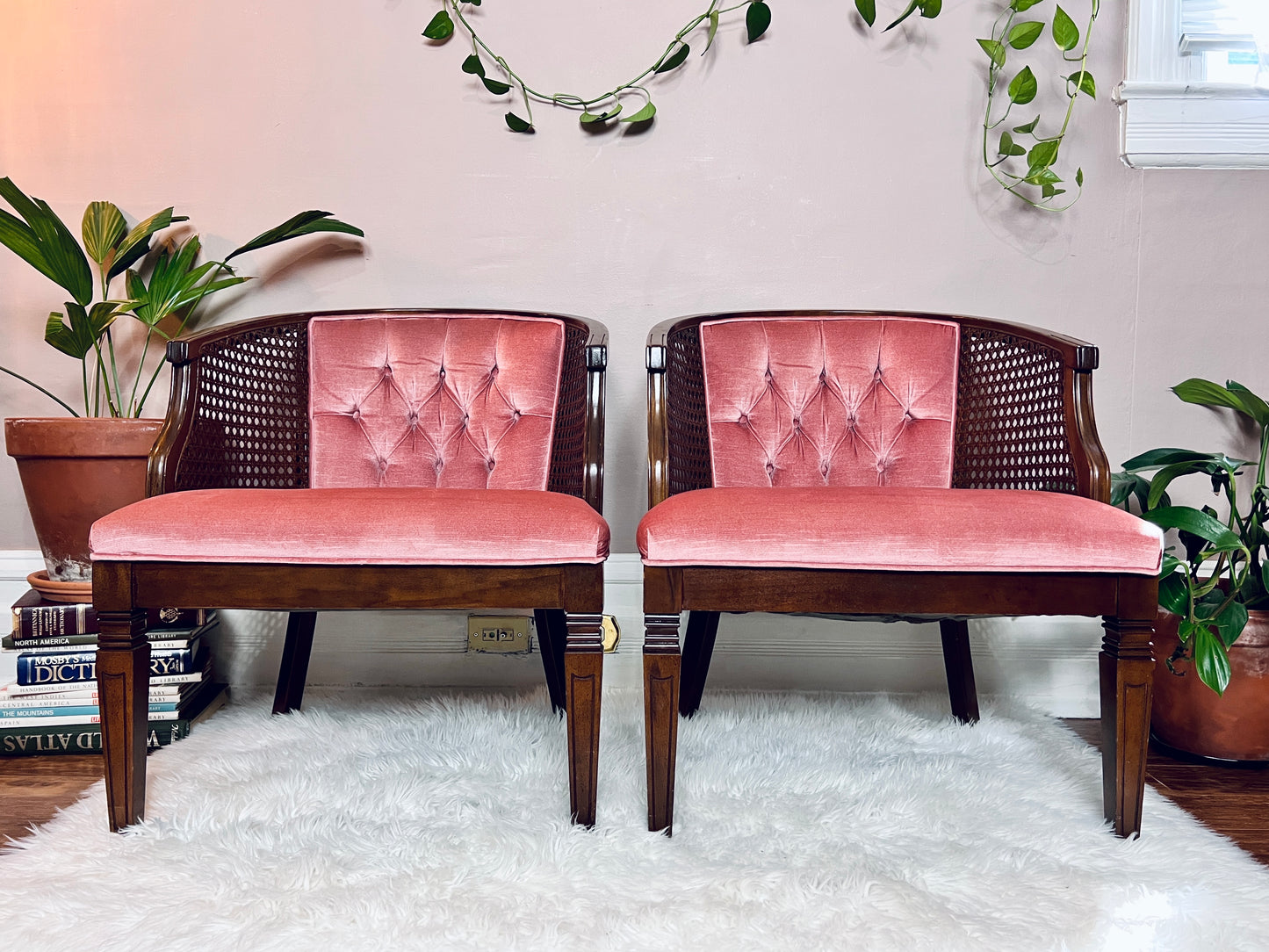 The Dusty Rose Chairs