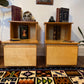 Vintage Plywood MCM Nightstands
