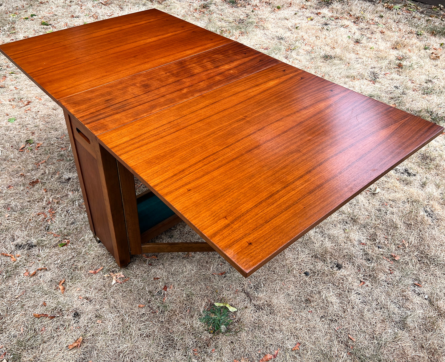 Mid-Century Modern Drop Leaf Table and Chairs