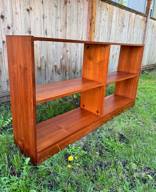 Vintage Teak Bookshelf