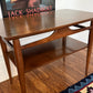 Vintage Walnut Wood Side/Coffee Table