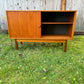 Vintage Domino Mobler Compact Teak Credenza