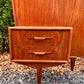 The Hakon Teak Headboard & Nightstands