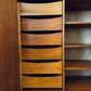Vintage Danish Teak Armoire Dresser