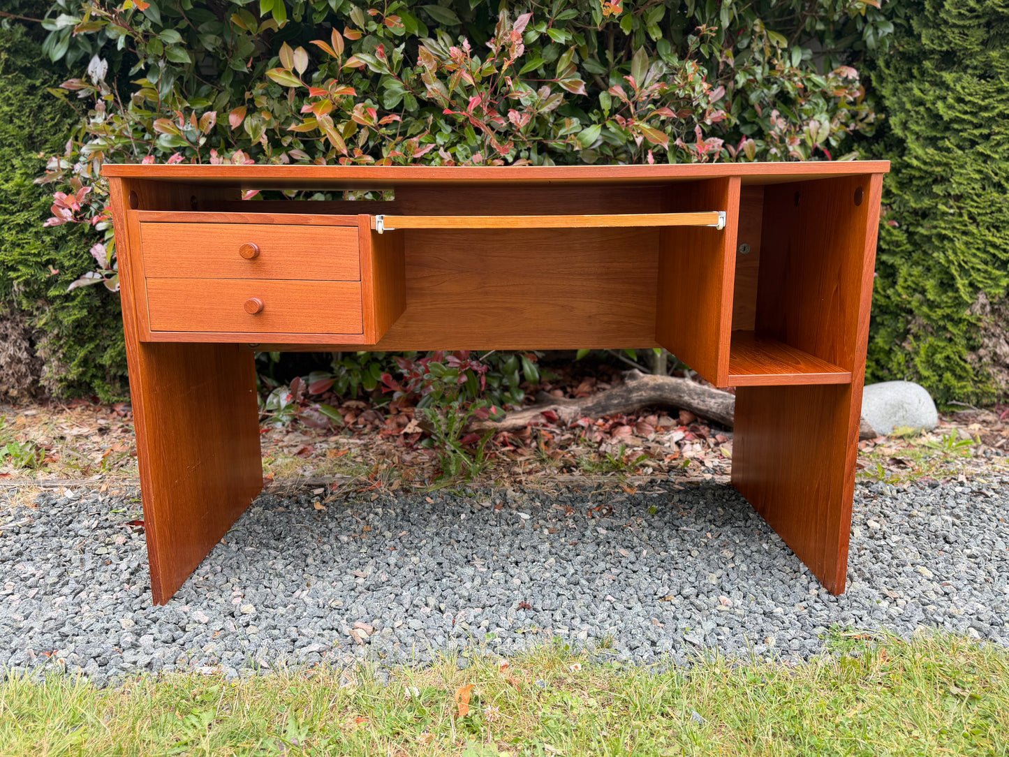 Vintage 70s Teak Office Desk