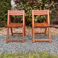 The Take A Break Teak Chairs