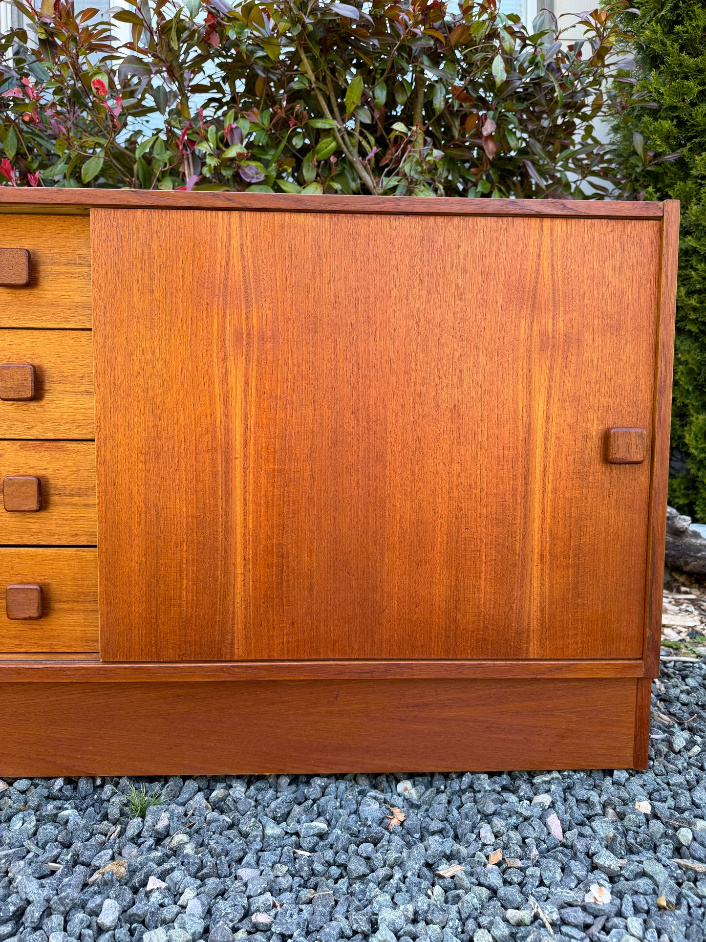 Domino Teak Credenza Dresser