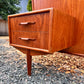 The Hakon Teak Headboard & Nightstands