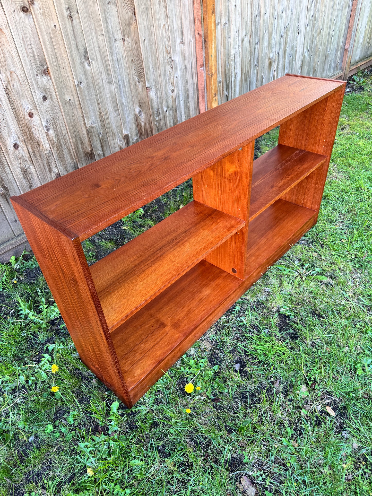 Vintage Teak Bookshelf