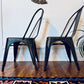 Metal Industrial Style Dining Chairs