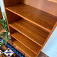 Vintage Domino Danish Teak Bookcase