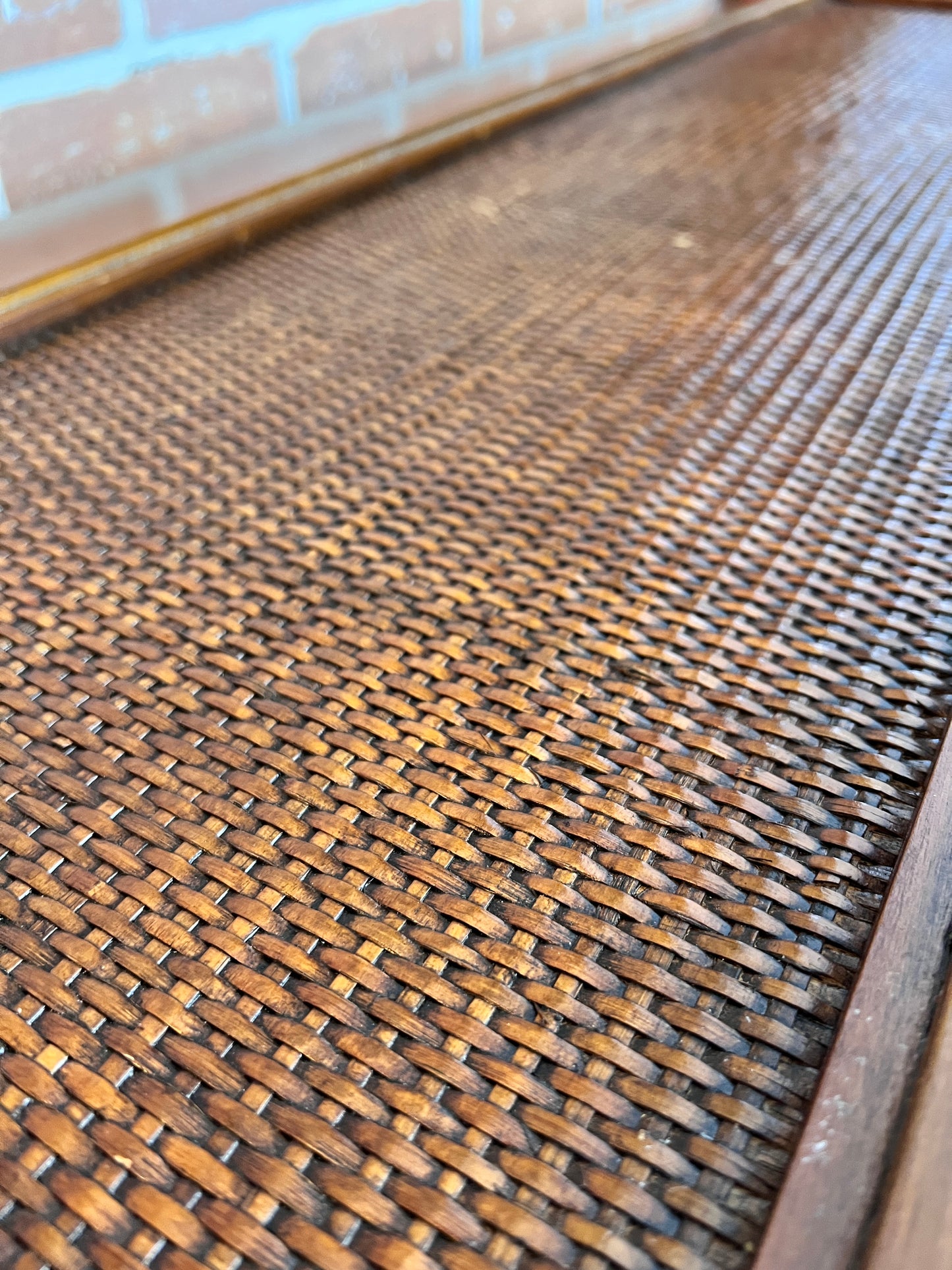 The Manuka Rattan Table