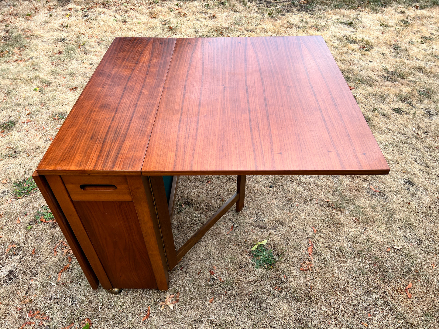 Mid-Century Modern Drop Leaf Table and Chairs