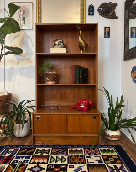 Vintage Danish Teak Bookshelf