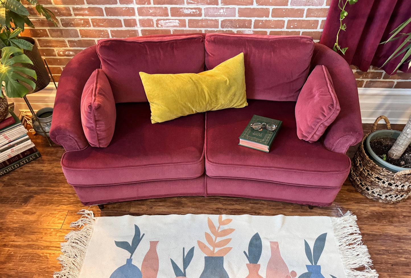 The Merlot Sofa