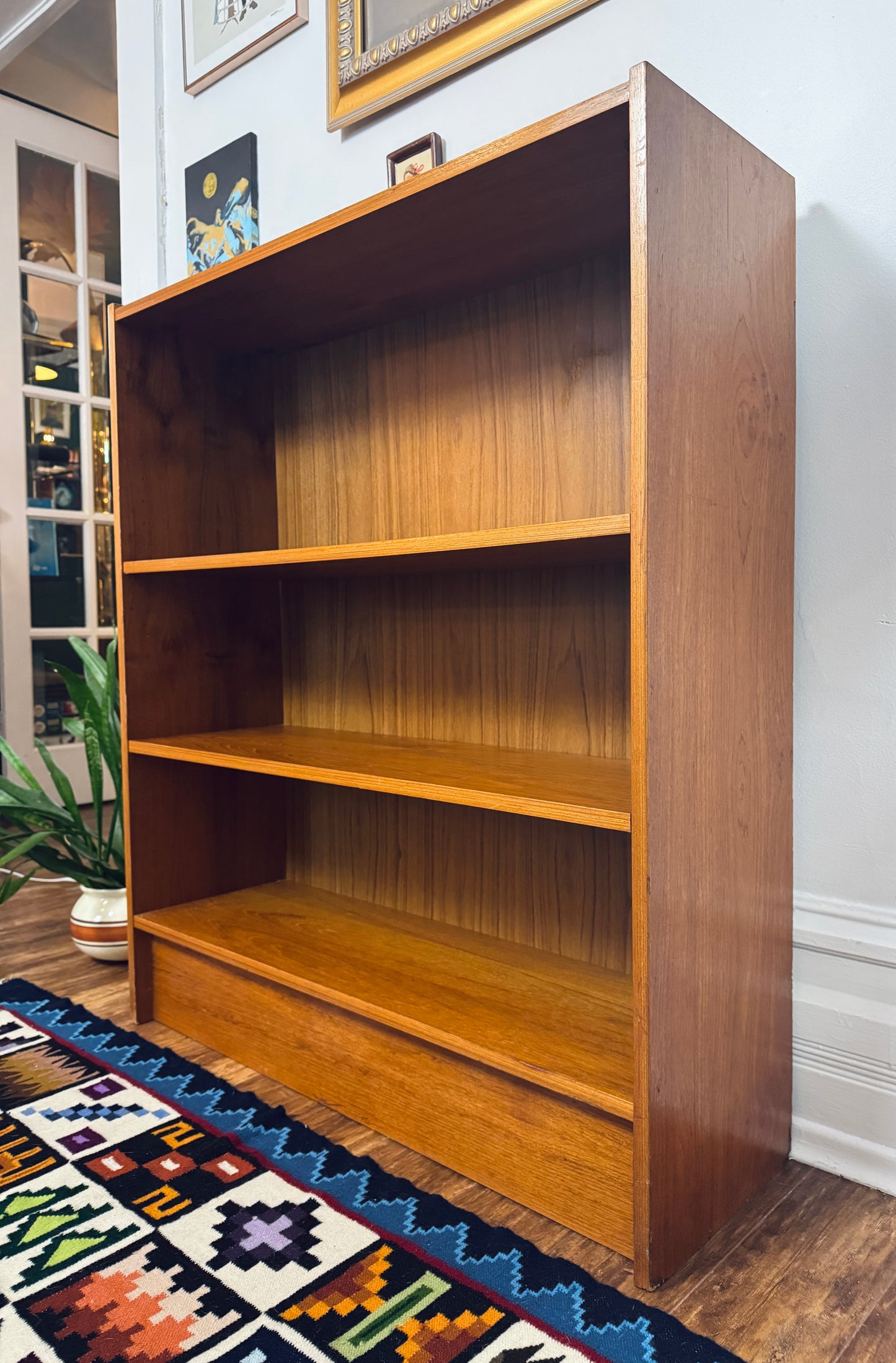 Vintage Teak Bookshelf