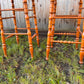 The Vintage Pretzel Bar Stools