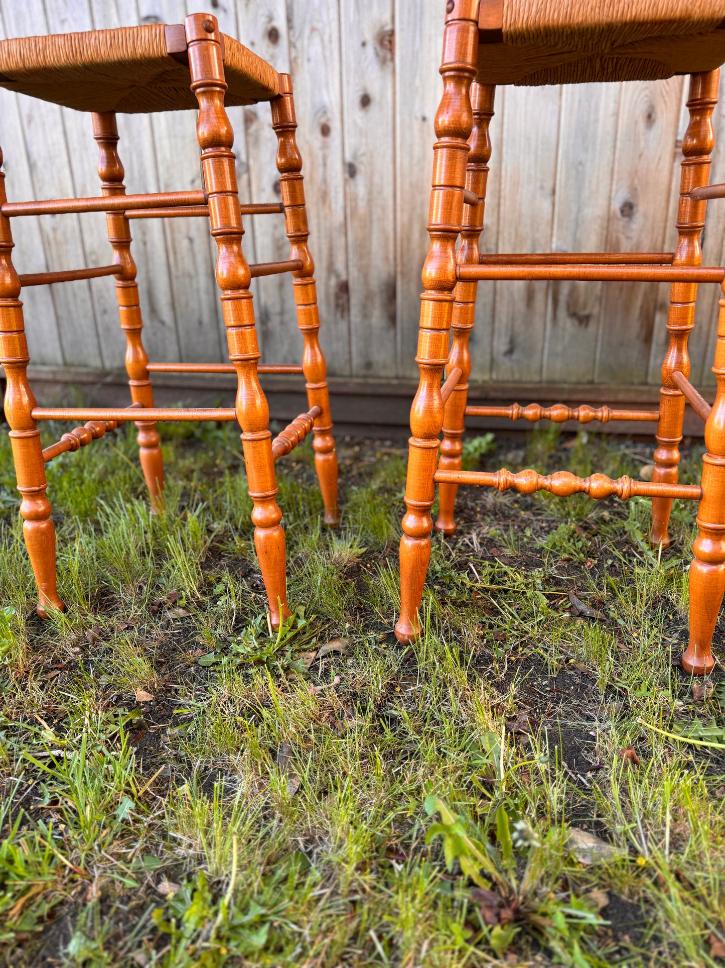 The Vintage Pretzel Bar Stools