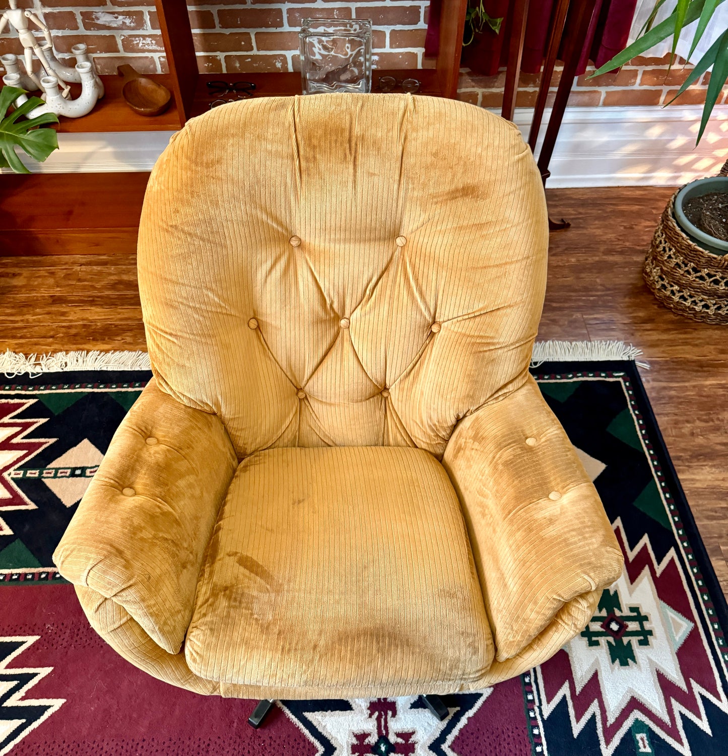 The Caramel Egg Chair