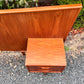 The Hakon Teak Headboard & Nightstands