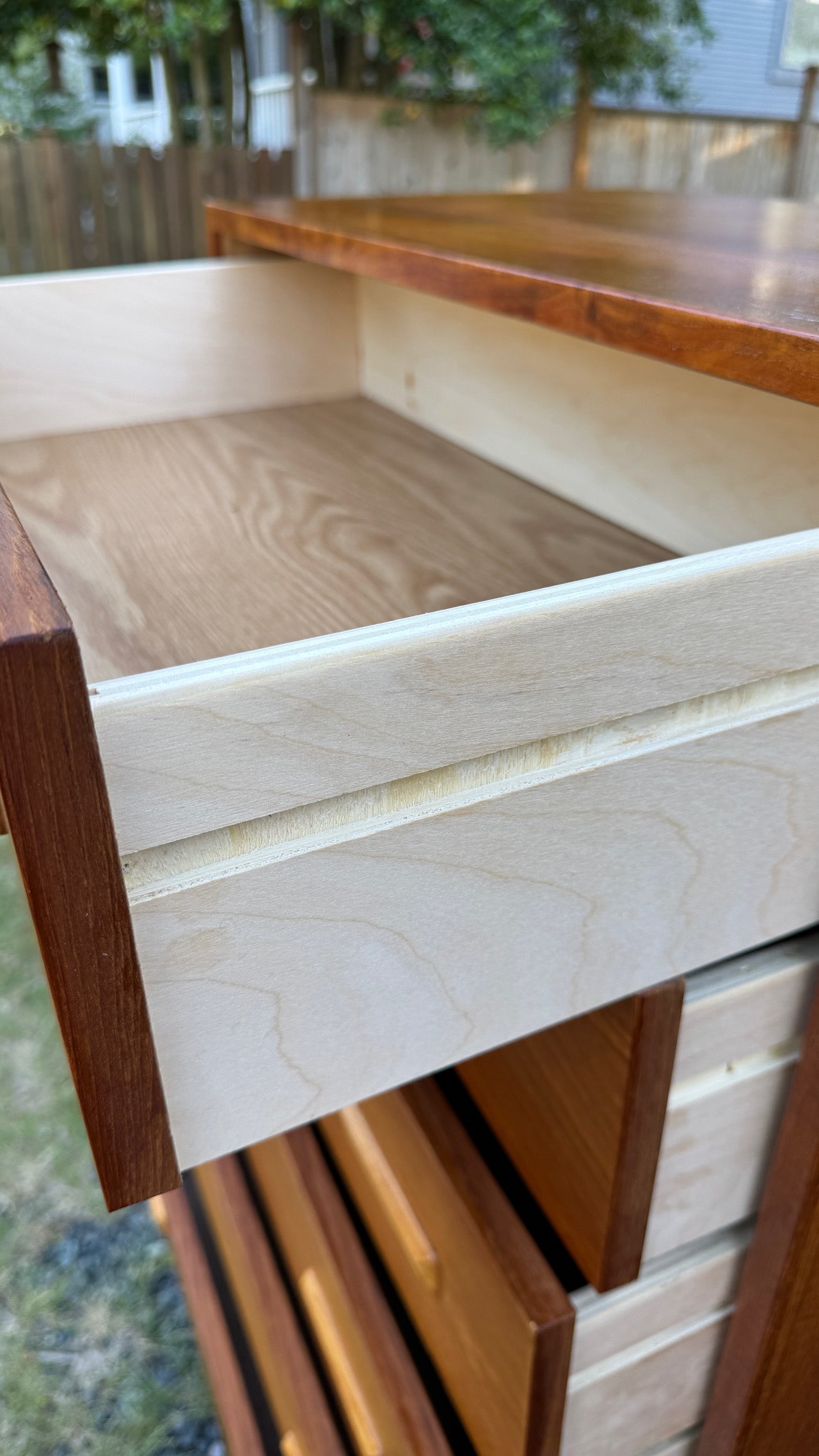 Vintage Teak Dresser Set