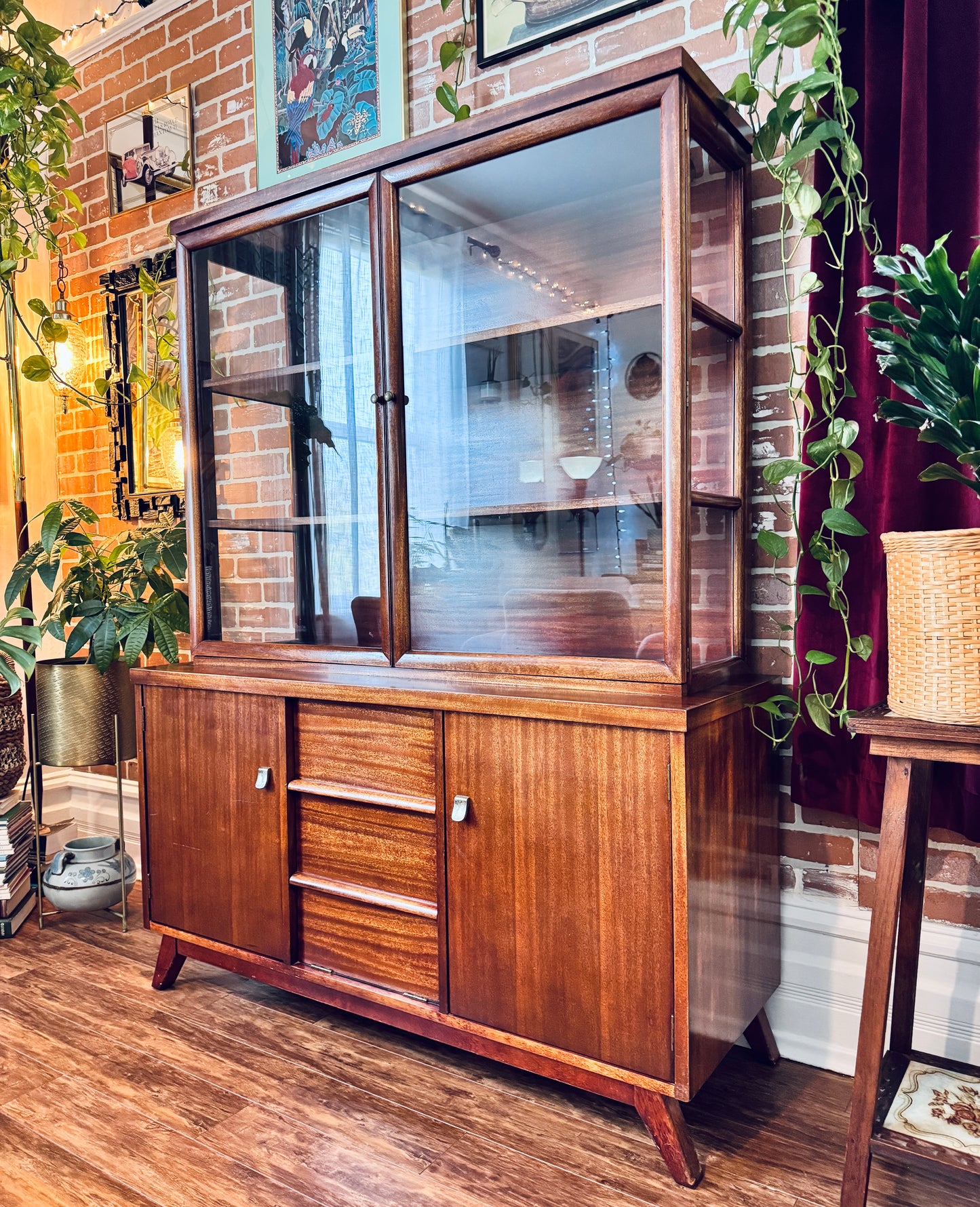 The Mahogany China Cabinet